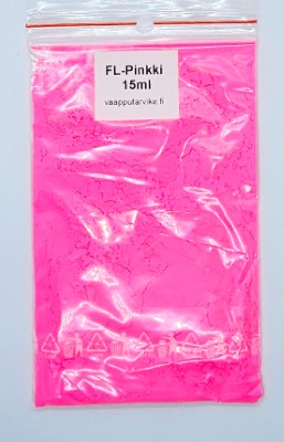Värijauhe fluoripinkki 15ml  15ml
